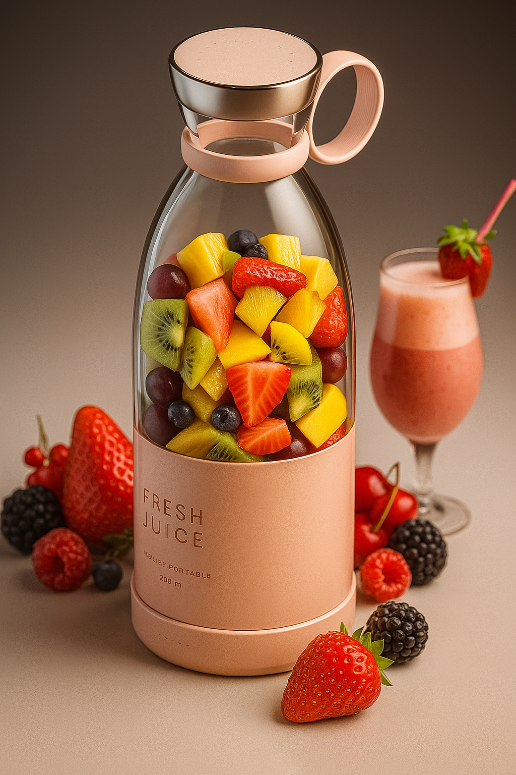 Electric Portable Mini Juicer Bottle